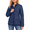 02-Navy, variant on Quilted Jackets for Women Puffer Lightweight Casual Padded Coat Stand Collar Zip up Long Sleeve Packable Winter Outerwear