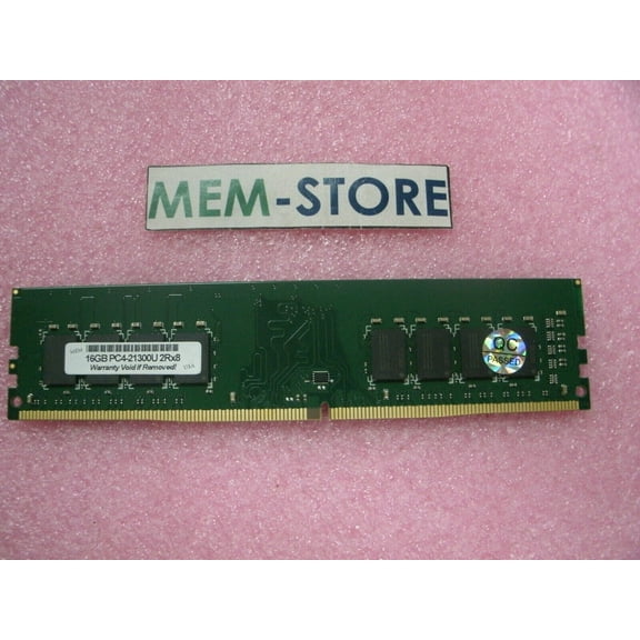 16GB DDR4-2666 UDIMM Kingston KCP426NS8/16 Equivalent Desktop Memory Upgrade (3rd Party)