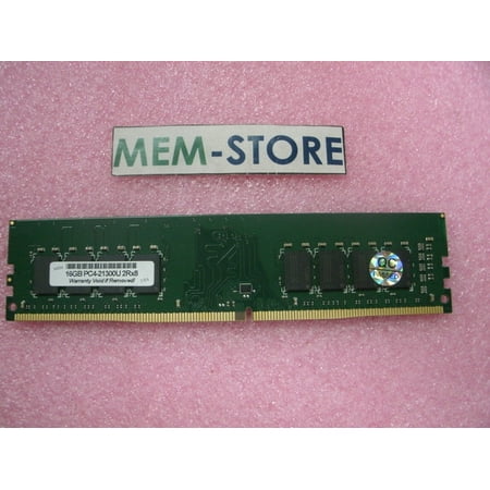 16GB DDR4 2666MHz non-ECC UDIMM Crucial CT16G4DFRA266 Equivalent RAM Memory (3rd Party)