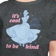 thumbnail image 3 of Disney Princess - Cinderella It's Cool To Be Kind - Toddler And Youth Short Sleeve Graphic T-Shirt, 3 of 5
