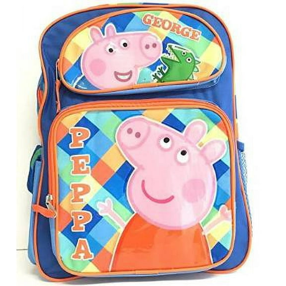 Peppa Pig Unisex Adjustable Padded Shoulder Straps Backpack