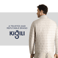 thumbnail image 5 of KIGILI Classic Men's Jackets, Regular Fit, Coats for Men, Classic Coat, Polyester, Windbraker, Long Sleeve, 48 to 66 | 66 - Light Ecru, 5 of 6