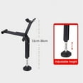 thumbnail image 2 of Motorcycle Rear Front Wheel Lift Stand Labor-saving Foldable Wheel Lift Stand For Indoor Outdoor Single Arm, 2 of 5