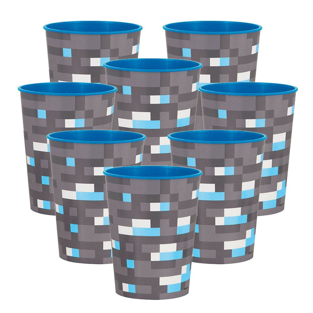 Minecraft 16oz Plastic Favor Cup (8)