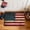 B, variant on Patriotic American Flag Door Mat, 23.62x15.75in Non-Slip Rubber Backing Doormat, Rustic Wood/Stone Texture Welcome Mat for 4th of July, Memorial Day, Indoor & Outdoor Decor