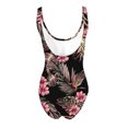 thumbnail image 4 of Women's Swimwear One Piece Halter Summer Print With Chest Cushion And No Steel Support Sexy Backless Strap Swimsuit, 4 of 4