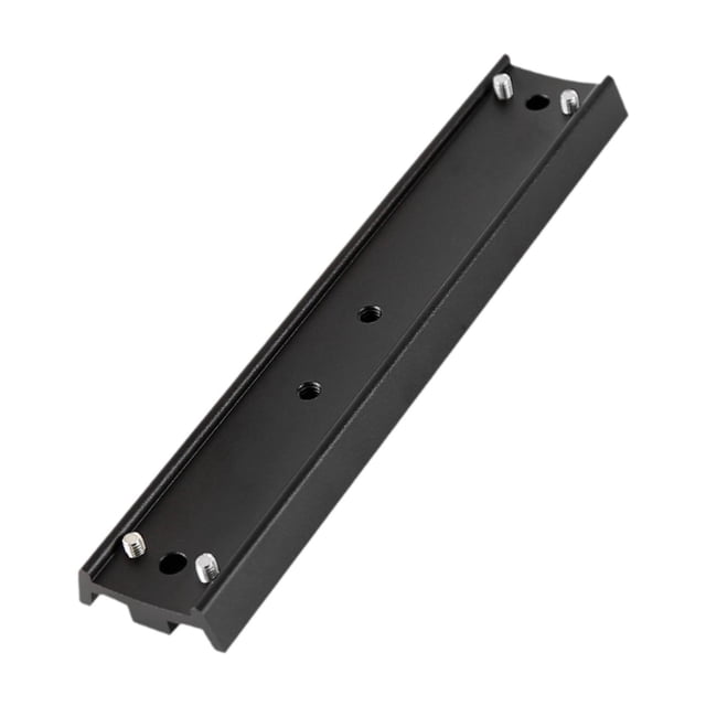 Placa de machuga del telescopio placa de metal resistente para instalar Premium Reemplazar XY220717 Placa de montaje Barra de riel Placa de montaje Negro