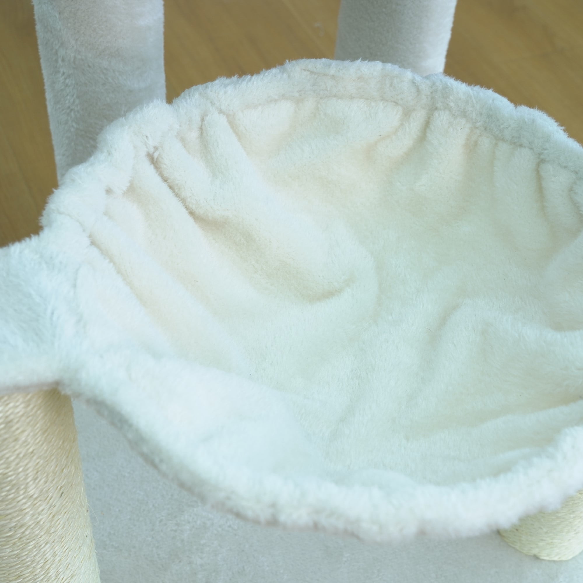Vibrant Life Medium 5-Level 52" Baskets Cat Tree with Hammock, Beige