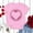 Pink, variant on Women Love Heart Printed Graphic Tees Shirt Short Sleeve Tops Tshirts Round Neck Loose Tops