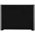 thumbnail image 6 of Meridian Furniture Oxford Grey Linen Textured Fabric Queen Bed, 6 of 9