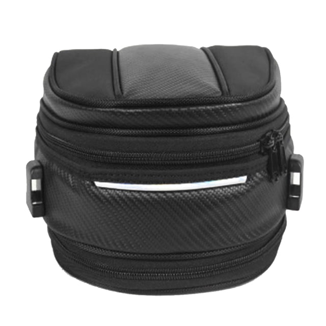 Bolsa de Asiento Trasero Sunnimix Mochila moto 30x25x20cm Negro