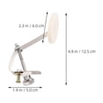 thumbnail image 2 of OUNONA 2pcs Clamp On Drum Damper Mute Metal Felt Drum Mute Muffler Internal Tone Control System Musical Parts, 2 of 8