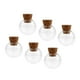 thumbnail image 5 of 6 botellas de vidrio con tapón de corcho, frascos, viales, colgantes artesanales, amuletos de deseos. 20mm, 5 of 9