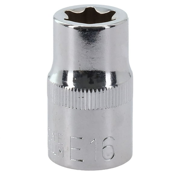 Hand Tool E Type Sockets 1/4 Square Tool Female Torx Socket For Ratchet End Wrench Head E10/E12/E14/E16/E18/E20/E22/E24