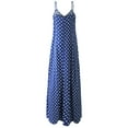 thumbnail image 4 of Doublju Women's Spaghetti Strap Maxi Dress with Pockets (Plus Size), 4 of 4