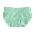 thumbnail image 2 of HUPOM Underwear Women Cotton Panties For Women Briefs Casual Belt Elastic Waist Green M, 2 of 8