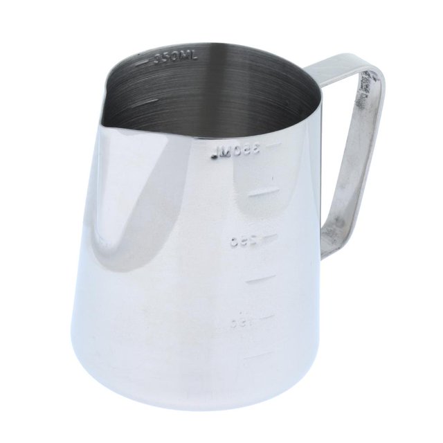 Jarra inoxidable para leche, , Espresso, agua, espuma, , jarra, taza 900 ml Gloria Jarra de café de acero inoxidable