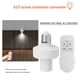 thumbnail image 3 of Wosthever Portalámparas de 220V, convertidor de Base de lámpara de repuesto, interruptor de luz nocturna de plástico, iluminación de enchufe Accesorios para electrodomésticos, 3 of 6