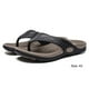 thumbnail image 5 of Slippers de hombre Masajeando diapositivas antideslizantes Flip Flops Sandalias Zapatos para exteriores Al aire libre Casual Moda Cómodo Calzado Khaki 43 1 Par Speravity AP008916-16, 5 of 6