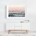 thumbnail image 2 of Skyline Sunset - San Diego California Photography White Framed Wall Art Print 16 x 24 inches, 2 of 3