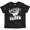 thumbnail image 3 of Inktastic Birthday Shark Boys or Girls Toddler T-Shirt, 3 of 5