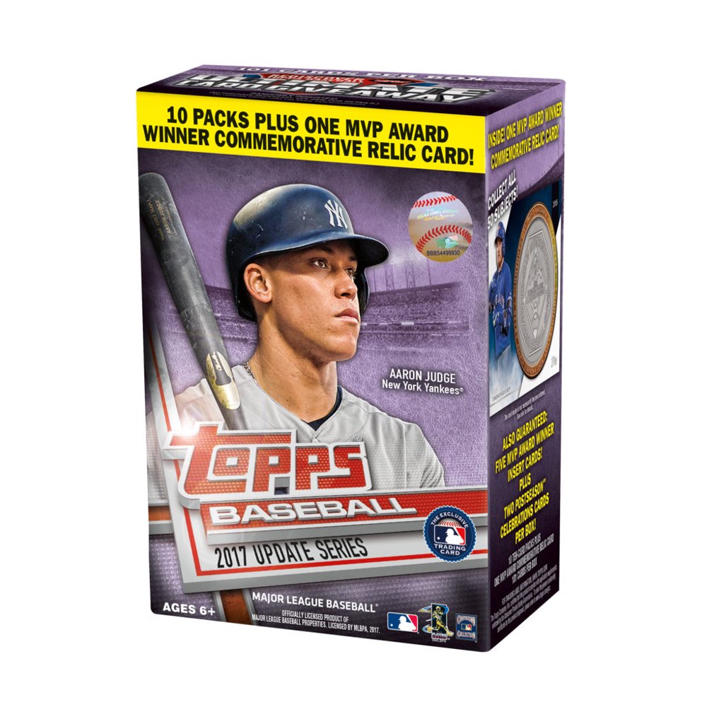 2017 Topps Updates Series Major League Baseball Value Box