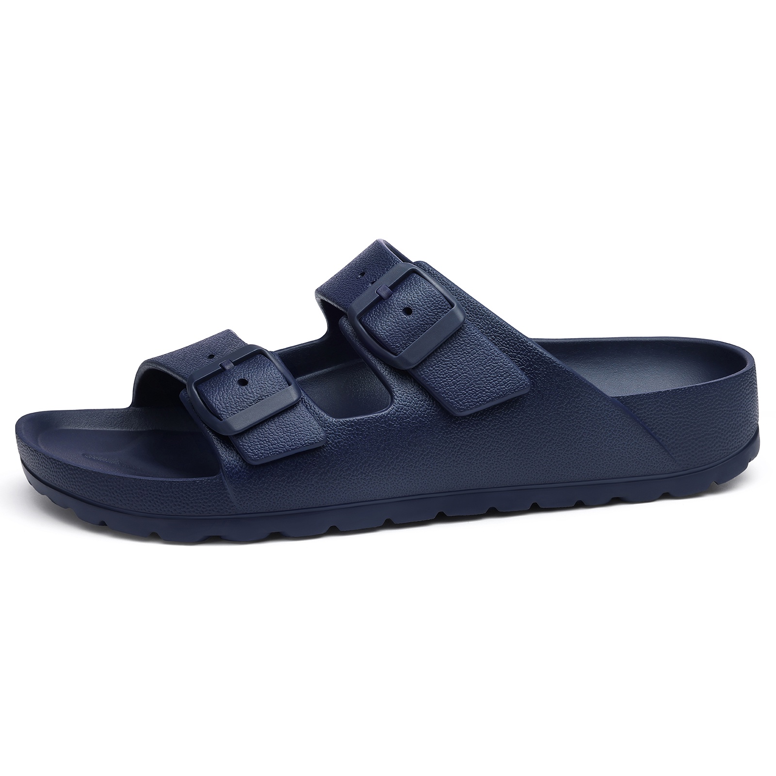 Litfun Women's Arch Support Slide Sandal, Navy photo 5