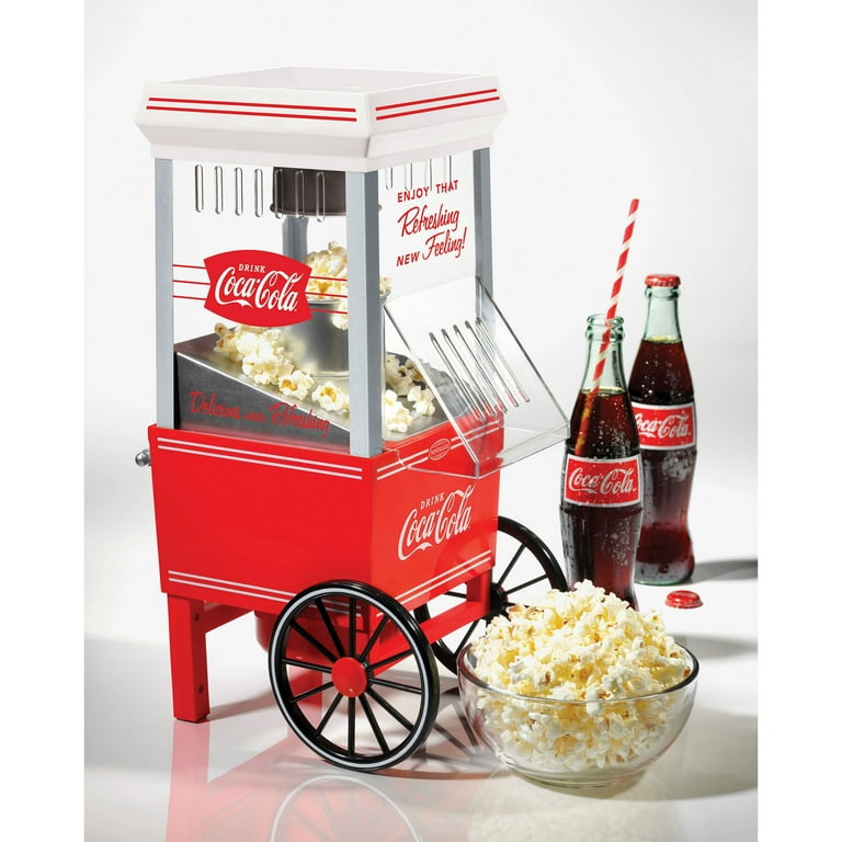 Coca-Cola Peace & Harmony Hot Air Popcorn Maker — Nostalgia Products