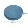thumbnail image 2 of Large Round Linen Cushion 16 Inch Breathable Chair Pad Waterproof Outdoor Patio Decor, 2 of 7
