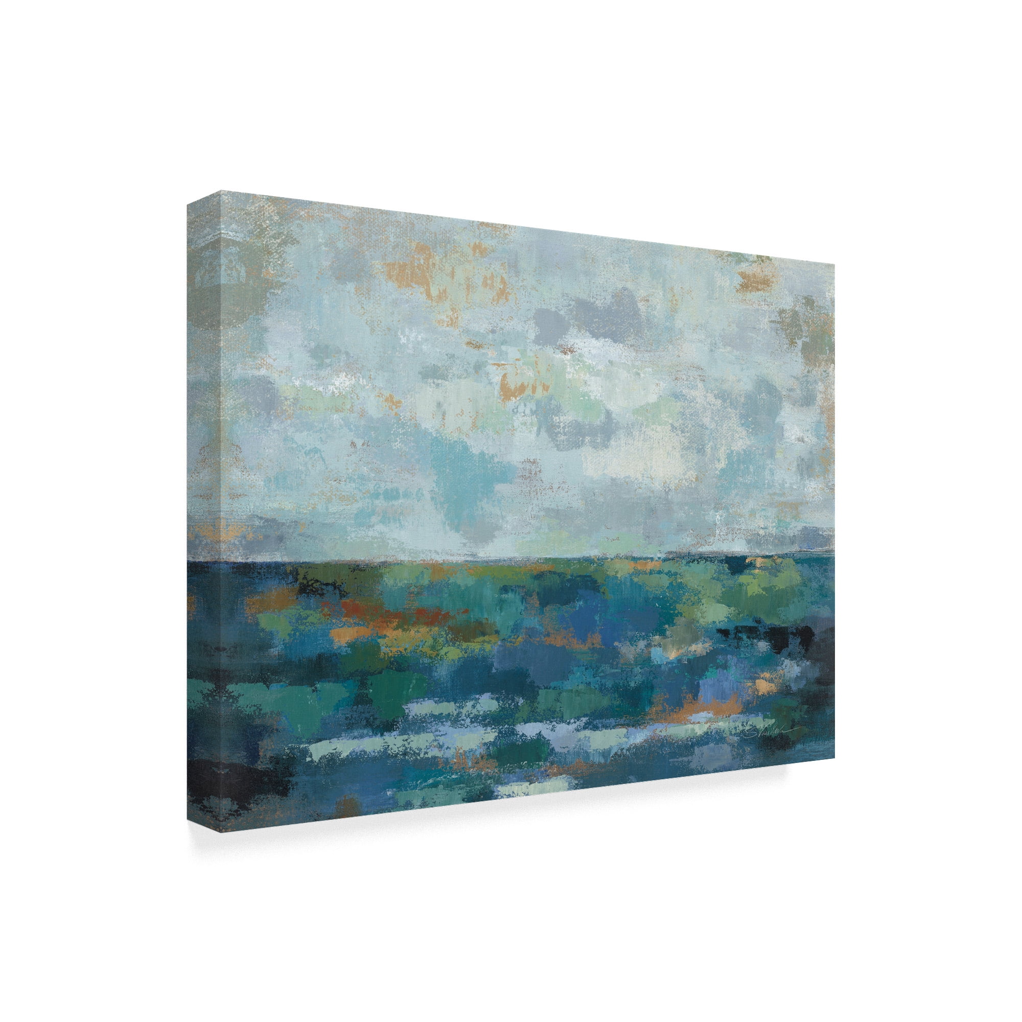 Trademark Fine Art 'Seascape Sketches II' Canvas Art by Silvia Vassileva
