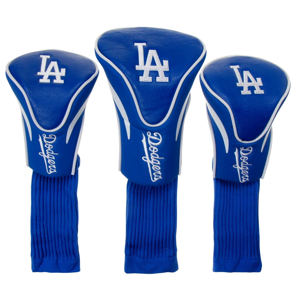 Team Golf Los Angeles Dodgers 3Pack Contour Golf Club Head Covers