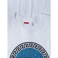 thumbnail image 3 of Hat and Beyond Men's Lightweight Image Print Abstract Circle Pattern Tee Shirt, 3 of 6