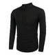 thumbnail image 3 of Camisa Cuello Mao Lino Hombre Casual Manga Larga Slim Fit, 3 of 8