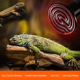 thumbnail image 2 of Calentador de mascotas con bombilla cerámica infrarroja de 150 W, lámpara para reptiles, anfibios, serpientes, aves, tortugas, gatos y perros., 2 of 5