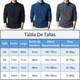 thumbnail image 2 of Sudadera Cálida De Cuello Medio Alto Cremallera Para Hombre, 2 of 8