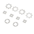 thumbnail image 4 of Differential Gasket, Increase Friction Stainless Steel Silver Differential Shim Precisely Stamped Easy Installation  For Replacement, 4 of 8