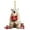 C, variant on Cute Acrylic Flat Polar Bear Christmas Ornament Hanging Decoration For Festive Holiday Tree Miniature Pendant Art