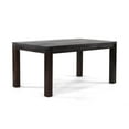 thumbnail image 3 of Grain Wood Furniture Montauk Solid Wood 63" Dining Table, Barnwood, 3 of 8