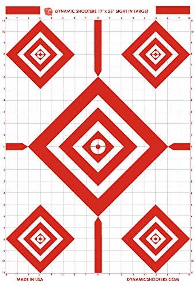 Dynamic Shooters Shooting Targets Paper Sight