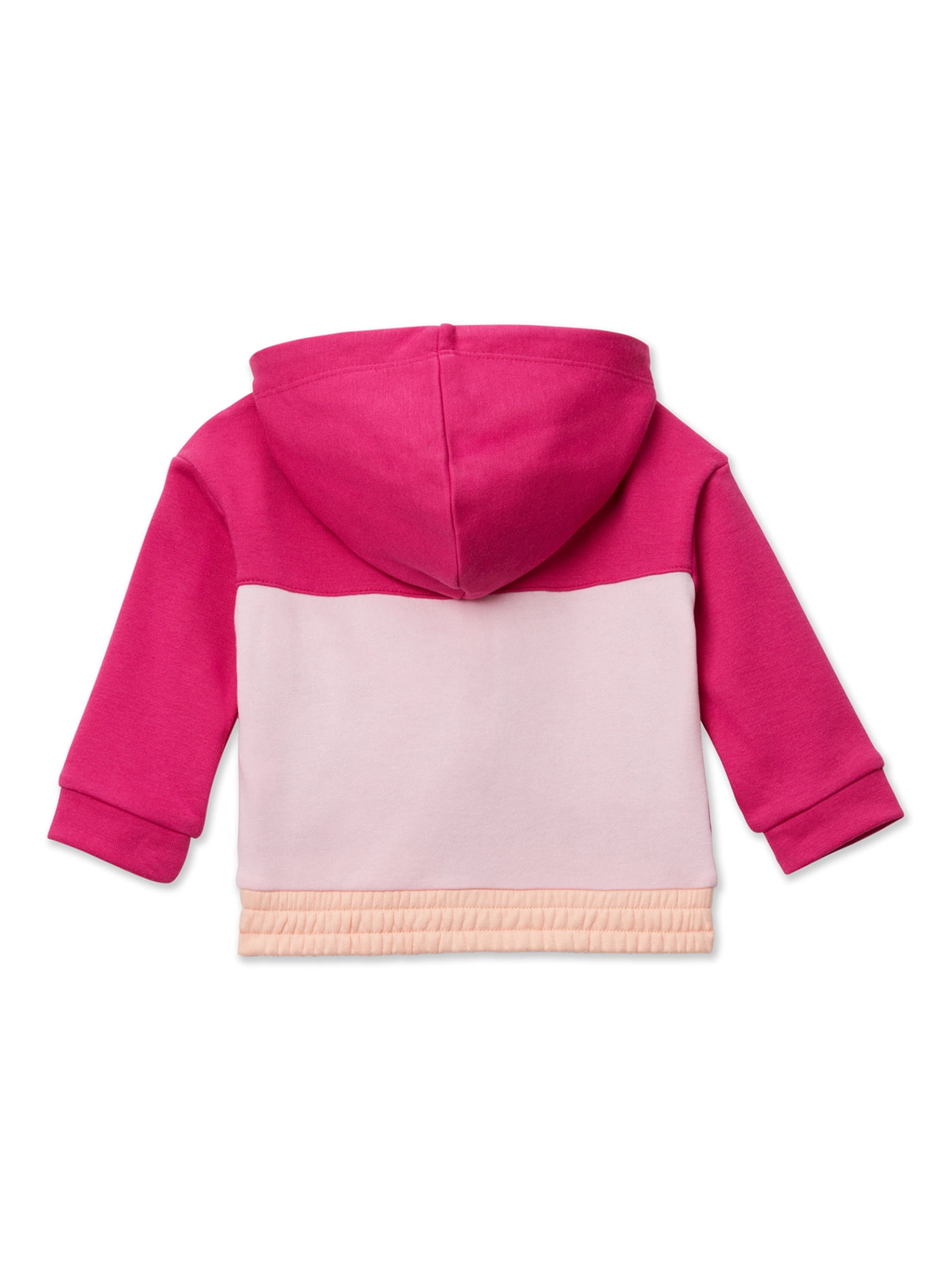 Reebok Baby Girl's Hoodie, Jogger and Bodysuit Outfit Set, 3 Piece, Sizes 0/3-24 Months