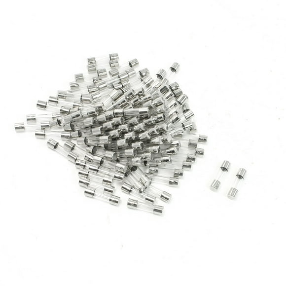Unique Bargains 5A 250V Fast Blow Acting 5x20mm Glass Tube Fuses 100 Pcs