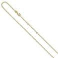 thumbnail image 2 of Finest Gold1370-16-2 14K Yellow Gold Leslies 1.25 mm Singapore 1 in. Plus 1 in. Adjustable Chain, 2 of 7