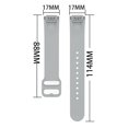thumbnail image 2 of Correa De Reloj Pulsera de TPU Loopback Watchband para Samsung Galaxy Fit SM-R370 (Gris) Likrtyny Para estrenar, 2 of 6