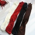 thumbnail image 4 of Dyfzdhu Stockings For Women Autumn Winter Solid Color Knitted Knee High Long Tube Socks, 4 of 8