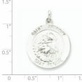 thumbnail image 2 of 925 Sterling Silver Saint Anthony Medal, 2 of 5