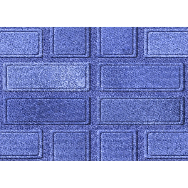 Ahgly Tapis Rectangulaire Lavable en Machine Intérieur Transitionnel Bleu Ciel, 2 Pieds x 4 Pieds