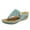 Green_001, variant on Willtoo Orthopedic Sandals for Women 2025 Wide Width Wedge Flip Flops, Arch Support for Beach Resort Brown 8.5 Wide