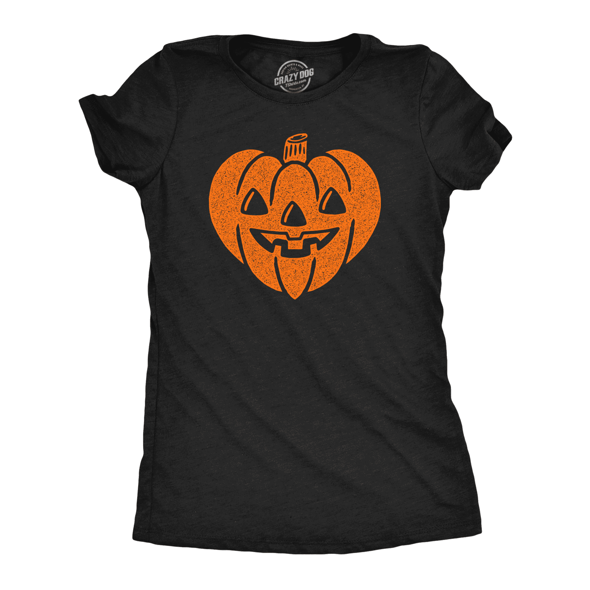 Halloween Women's T-shirt Black Pumpkin Set Jack O Lantern The Creepy ...