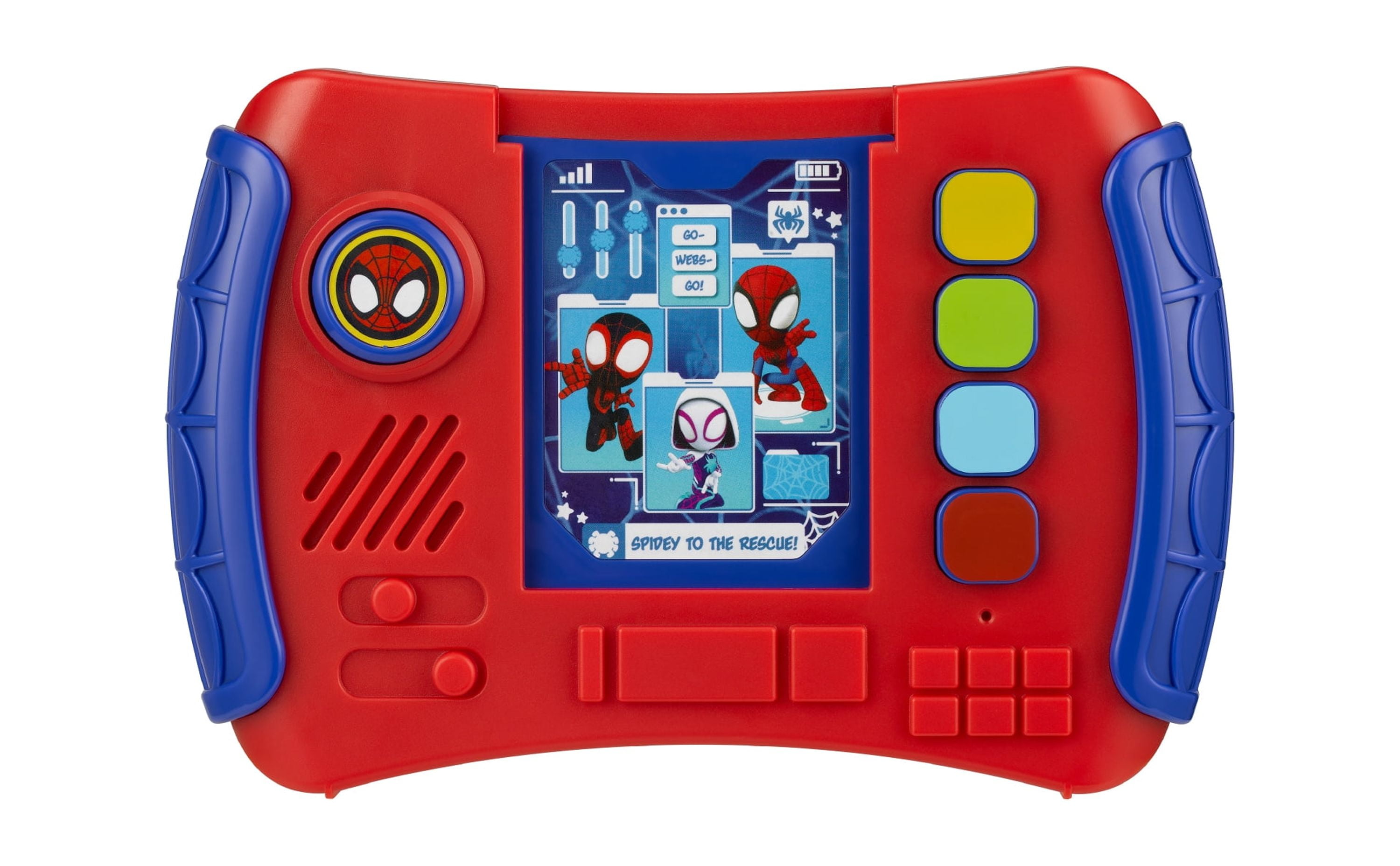 eKids Marvel Spidey and His Amazing Friends Webster Toddler Toy with Educational Games, Electronic Learning Systems