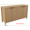 Light Yellow, variant on Hommpa Fluted Storage Cabinet Sideboard Large Buffet with Adjustable Shelves Multifunctional Accent Cabinet Console Cabinet for Living Room